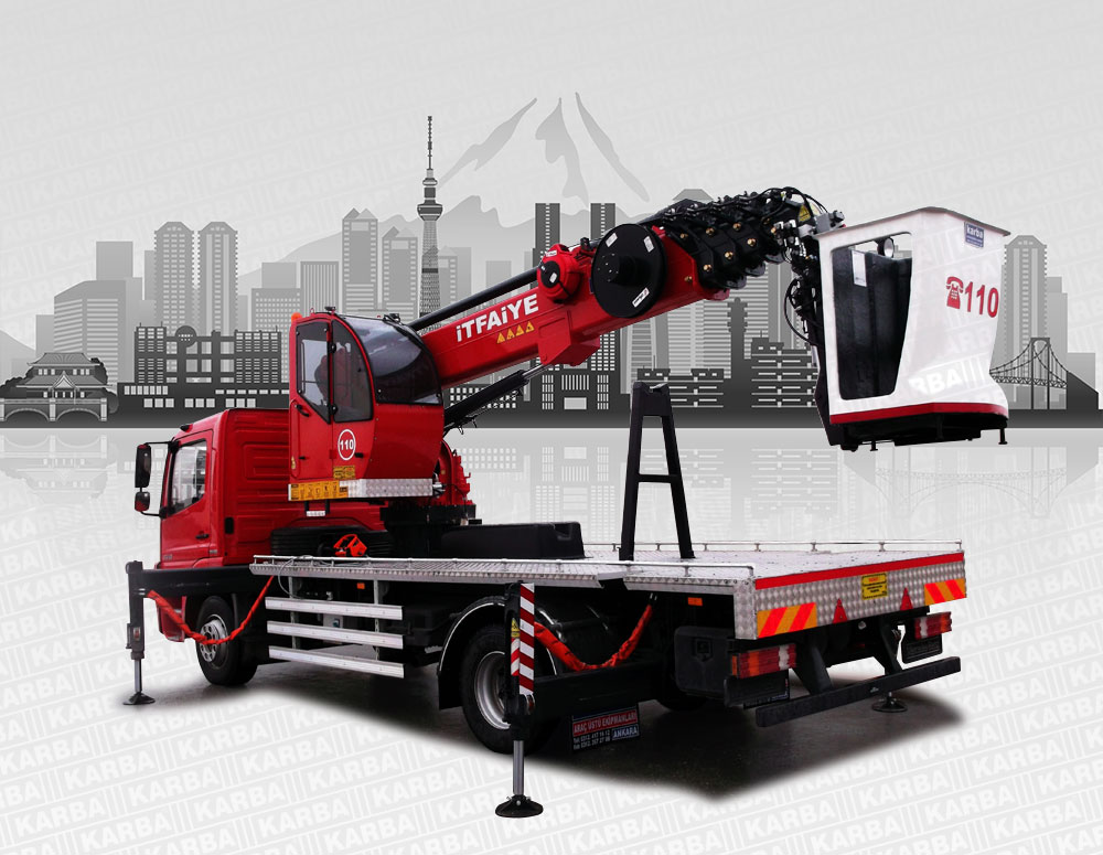 Platforme cu sistem de braț telescopic